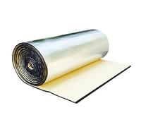 Tapis D’Isolation Auto-AdhéSif Tapis insonorisant de voiture 100/150/200/300cm x 50cm, 5/10/15mm, insonorisant, insonorisant, for capot de voiture, porte de moteur Pour Sols, Toitures Et Portes De Gar