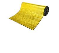 Tapis D’Isolation Auto-AdhéSif Tapis insonorisant de voiture 100cm/200cm x 50cm, 5/10mm, isolation phonique, insonorisant thermique, for capot de voiture, porte de moteur Pour Sols, Toitures Et Portes