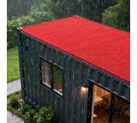 Tapis d'absorption acoustique pour auvent, tapis de réduction du bruit robuste pour toits d'auvent et housses de terrasse, isolation robuste pour atténuer les bruits de pluie