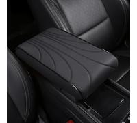 Tapis d'accoudoir Voiture pour Kia Sportage NQ5 2022 2023 2024, Résistant Aux Rayures Console Centrale Pad Coudières Support Coussin Intérieur Accessoires,A/Black-31 * 20 * 5cm