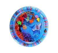 Tapis d'activité gonflable en PVC de dessin animé 60/100 cm Le développement précoce soutenu par des exercices aquatiques Tapis de ventre gonflable