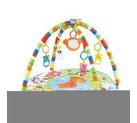 - - Tapis d'activité portable et pliable - Tapis de piano musical interactif - Aire de jeu pour l'apprentissage des langues - Tapis de jeu rembourré pour bébés et tout-petits - Maison, salle de