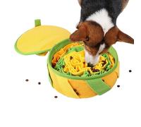 Tapis d'activité pour chien - Coussin de jeu sensoriel pour animaux de compagnie - Jouet de travail nasal pour chiots - Tapis d'entraînement intelligent avec friandises cachées - Pour chien - Rhume
