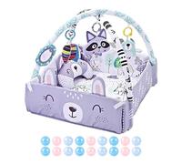 Tapis d'activité pour tout-petits - Centre de jeu 7 en 1 - Jouet de machine à laver - Tapis de compétences moteur Tummy Time - Tapis de jeu préscolaire interactif pour - Jouet d'activité pour