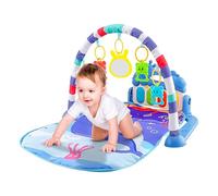 Tapis d'activités pour enfants - Salle de jeu de piano, bababe Seby, tapis pour enfants, tapis de croissance sensorielle douce, ensemble de jouets amusants pour la musique, kit cadeau d'anniversaire