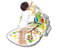 Tapis d'activités sensorielles avec musique et lumières | Tissu, ABS et composants électroniques ; 75 × 58 × 40 cm ; musique et lumières pour le jeu sensoriel