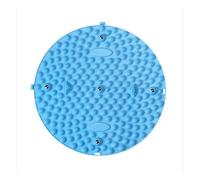 Tapis d'acupression de massage des pieds - Planche de pression des doigts relaxante et santé pour thérapie de réflexologie (Bleu55)