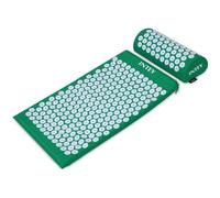 Tapis d'Acupression INTEY pour Yoga et Traitement des Douleurs - Violet-Vert 64x40x2.5cm