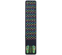 Tapis D'acupression pour Pieds, Stimulation des Points, Usage Maison | Format Compact, Design Ergonomique, Imitation Cuir et Pp, Chemin Galets, Tapis Antidérapant pour Spa