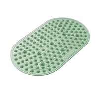 Tapis d'acupression Tapis d'acupression en Silicone antidérapant, coussin de Massage des pieds 45x75cm pour Détente(Green)