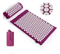 Tapis d'acupression, tapis d'acupuncture, tapis de pressage sans fil pour soulager les maux de cou et de dos, tapis d'acupression avec relaxation musculaire et soulagement du stress, tapis Shiatsu