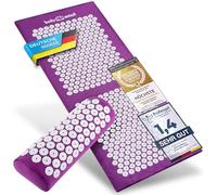 Tapis d'acupression Tapis d'ongles Yogi Tapis de relaxation et de massage Tapis d'acupuncture pour détendre votre corps et votre esprit (Taille XL (130x50cm))