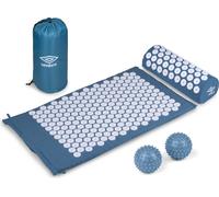 Tapis d'acupression Umbro avec coussin, tapis de massage avec 2x Trigger Point Ball - planche à clous 71x42 cm