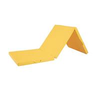 Tapis d'aérobic portable à 3 volets haute densité pour yoga, gymnastique, étirement, entraînement à la maison, entraînement de base, MMA