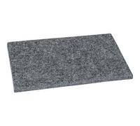 Tapis d'aiguilles à picoter en feutre, gris