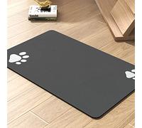 Tapis d'alimentation absorbant pour animal de compagnie pour gamelle de nourriture et d'eau, ne tache pas, distributeur à séchage rapide, accessoires pour animaux de compagnie, bol pour buveurs