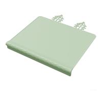Tapis d'Alimentation Carré en Silicone BPA pour Bébé Tapis d'Alimentation(green)