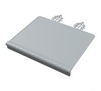 Tapis d'Alimentation Carré en Silicone BPA pour Bébé Tapis d'Alimentation(grey)