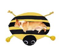 Tapis d'alimentation lente pour chien, tapis puzzle interactif, conception de recherche de nourriture, base antidérapante, tissu doux et durable, jouet d'entraînement anti-stress intérieur et extérieu