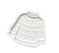 Tapis d'alimentation lente pour chiots Blanc | Texture labyrinthe du pull, construction en silicone, facile à rincer, rangement de voyage