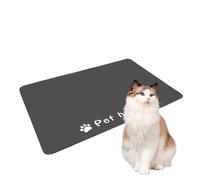Tapis d'alimentation pour animaux de compagnie, Tapis absorbant pour animaux de compagnie, Napperon antidérapant pour chien et chat, pour chien Articles pour animaux de compagnie, ta