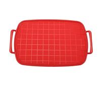 Tapis d'alimentation pour Animaux de Compagnie |Tapis en Silicone Non Dangereux pour Lapins/Hamsters/Chats |Tapis de Bol de Nourriture et d'eau Facile à Entretenir |14,2 x 8,5