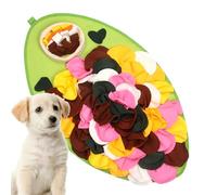 Tapis d'alimentation pour chien - Puzzle d'alimentation lente | Couverture d'entraînement aux odeurs pour enrichir les chiens, jouets de travail du nez pour encourager les compétences naturelles de