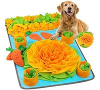 Tapis d'alimentation pour chien, tapis interactif à renifler pour chien | Carottes couinantes, tapis à renifler pour chien, jouets d'enrichissement pour l'entraînement des compétences de recherche de