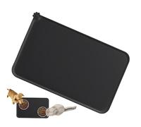 Tapis d'alimentation , tapis d'alimentation pour animaux de compagnie - Tapis d'alimentation pour animaux de compagnie surélevé imperméable | 18,9x11,8 pouces de roulement en silicone, non