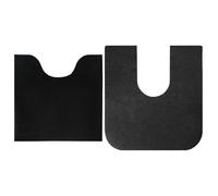 Tapis D'apprentissage De La Propreté - Caoutchouc, Feutre 23,62 X 21,65 Pouces | Tapis D'entraînement Absorbants Antidérapants Pour Toilettes | TapisDe Toilettes Arrondi Doux | TapisDe Chaise Désodo