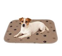 Tapis d'apprentissage de la propreté pour chien, multi-usage, 80 x 70 x 1 cm, avec phéromones, tapis pipi pour animal domestique, envers antidérapant, pour mise bas intérieur, lit, canapé, cage, niche