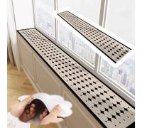 Tapis d'Appui de Fenêtre Tapis de Rebord de Fenêtre Doux et Mignon, Planche de Protection Absorbante en Diatomées, Protection de Fenêtre Antidérapante Personnalisable(Style B,50x25cm(20x10"))