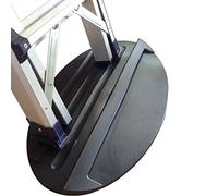 Tapis d'arrêt d'échelle, sûr et antidérapant, en caoutchouc souple, 68,6 x 40 cm, accessoire télescopique pour escabeau, protection du sol