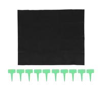 Tapis D'arrosage pour Plantes Hydroponiques, Fibre Chimique Noire | Absorption Forte, Alimentation Continue en Eau, Système DIY Pratique, pour Petites Plantes et Culture Intérieure