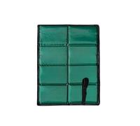 Tapis d'assise en tissu Oxford imperméable - Tapis pliable portable pour la randonnée, la plage et le pique-nique - Coussin de siège léger et anti-saleté (vert B, taille L)