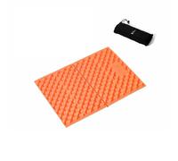Tapis d'Assise Pliable en Mousse Ultralégère pour Randonnée, Restez au Chaud et au Sec, Imperméable et Isolant, Équipement de Camping Essentiel pour Aventures en Plein Air(Orange)
