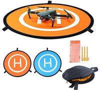 Tapis D'atterrissage De Drone,Tapis D'atterrissage Universel Pliable Portable Pour Drones Rc Hubschrauber,Dji Mavic Pro Phantom 2/3/4 Pro,Pvb Drohnen,Antel Robotic (75 Cm)