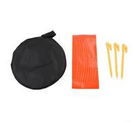 Tapis d'atterrissage pliable pour véhicule aérien sans pilote portable avec caractéristiques imperméables et sac de transport pour un transport facile (55 cm double face)