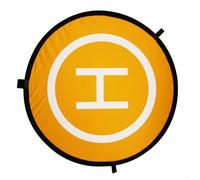 Tapis d'atterrissage portable pliable pour modèles DJI et PVB, 75 cm/55 cm/80 cm/110 cm en nylon résistant aux intempéries avec clous d'atterrissage, bandes réfléchissantes et sac de transport