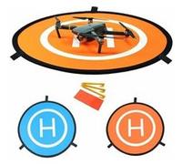 Tapis d'Atterrissage pour Drone 75cm Pliable et Imperméable Visible dans l'Obscurité, Facile à Transporter pour DJI Phantom, Inspire, Mavic PRO, 3Dr Solo, Plastique G