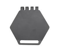 Tapis d'atterrissage pour sac de golf - Système de clip magnétique d'accès rapide, support de levier de vitesse en acier au manganèse, 10,2 x 9,8 cm, ensemble de conception de fixation sécurisée