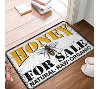 Tapis d'automne extérieur pour porte d'entrée Honey Bee à vendre tapis de printemps décoration de porche tapis de salle de bain (taille : 50 x 80 cm)