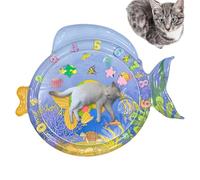 Tapis de aquatique pour chats, tapis de aquatique pour chats | Tapis de sensoriel en PVC épais mignon,Fournitures pour animaux de compagnie, tapis sensoriel d'eau pour animaux de