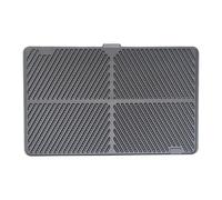 Tapis de Bac à Litière Moquette de Sol en Silicone Imperméable à