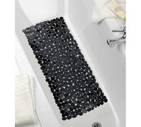 Tapis de baignoire - WENKO - Paradise - Antidérapant - PVC - 71x36 cm - Noir