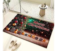 Tapis De Bain 40X60Cm Étoile d'or Tapis Salle De Bain en Diatomite Fort Pouvoir Absorbant Et Antidérapant, Lavable, À Séchage Rapide,pour Portes, Salon,Toilettes