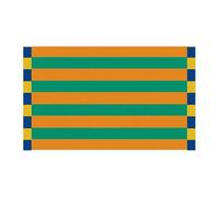 Tapis De Bain 40X60Cm Vert Orange Tapis Salle De Bain en Diatomite Fort Pouvoir Absorbant Et Antidérapant, Lavable, À Séchage Rapide,pour Portes, Salon,Toilettes