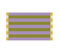 Tapis De Bain 40X60Cm Vert Violet Tapis Salle De Bain en Diatomite Fort Pouvoir Absorbant Et Antidérapant, Lavable, À Séchage Rapide,pour Portes, Salon,Toilettes