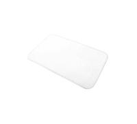Tapis de bain 45 x 75 cm microfibre unie vitamine Blanc Douceur d'Intérieur Blanc G
