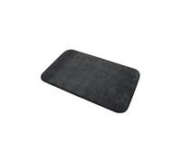 Tapis de bain 45 x 75 cm microfibre unie vitamine Noir
